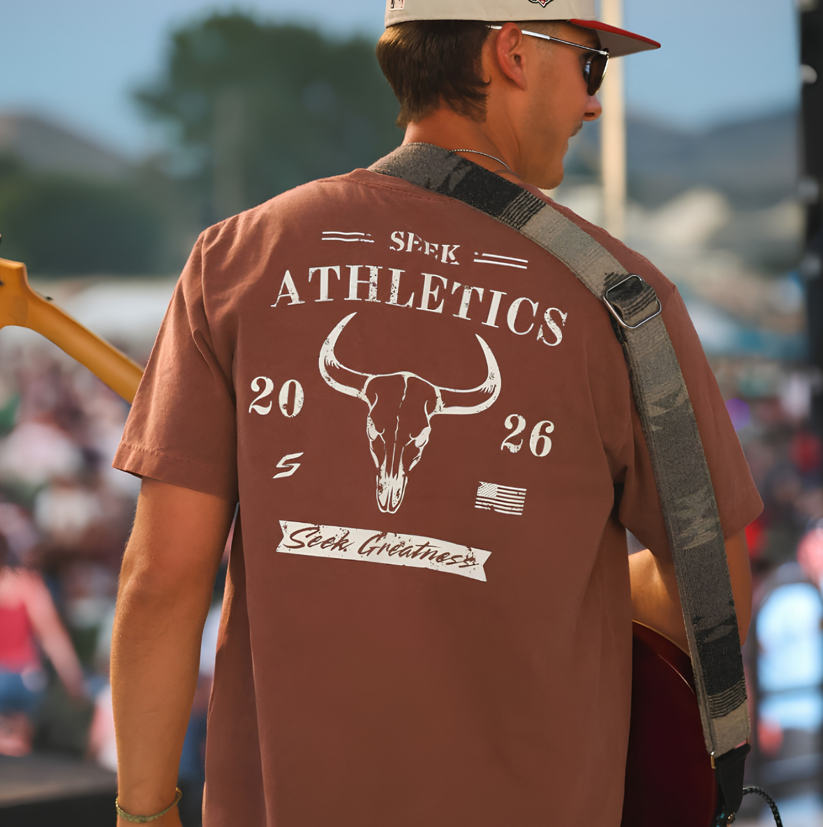 LONGHORN TEE